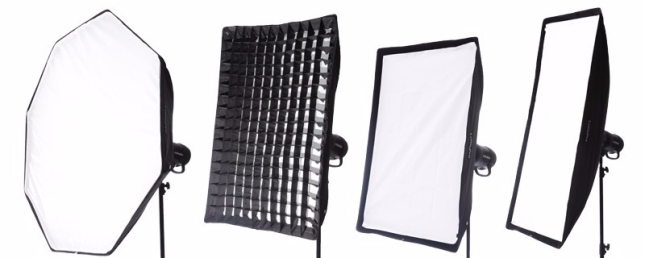 Examples of softbox shapes